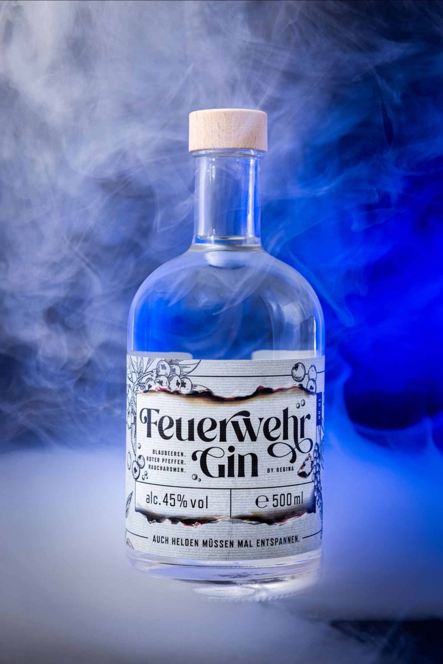 Rauchender Gin